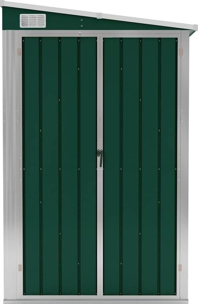 VidaXL Nástěnný zahradní domek 118 x 382 x 178 cm pozinkovaná ocel [316231] Barva: antracitová
