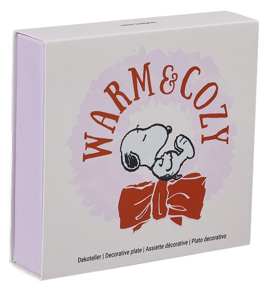 PEANUTS Talířek na šperky srdce "Warm & Cozy" 10 cm