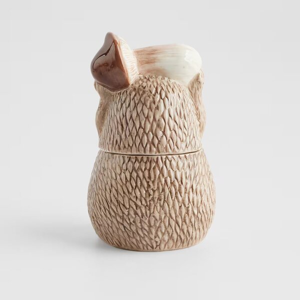 HOME & YOU Dóza ježek s houbou 23 cm