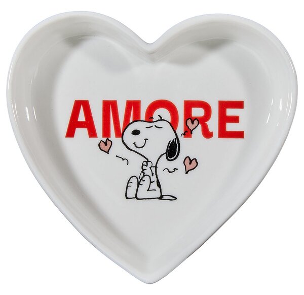 PEANUTS Talířek na šperky srdce "Amore" 10 cm