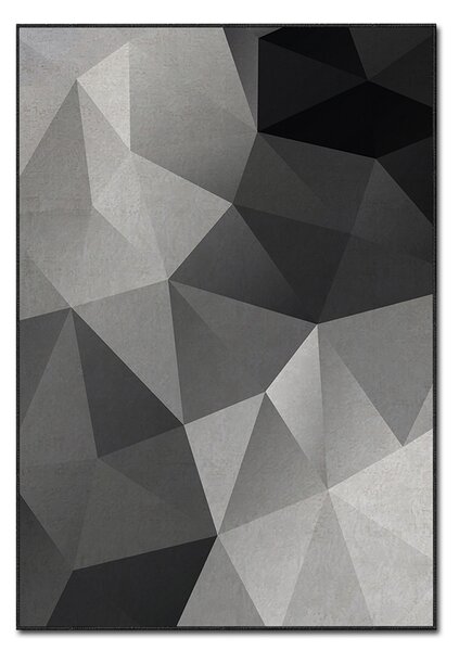 ASIR Koberec (120 x 180) ASR CRPT-103 šedý – geometrie