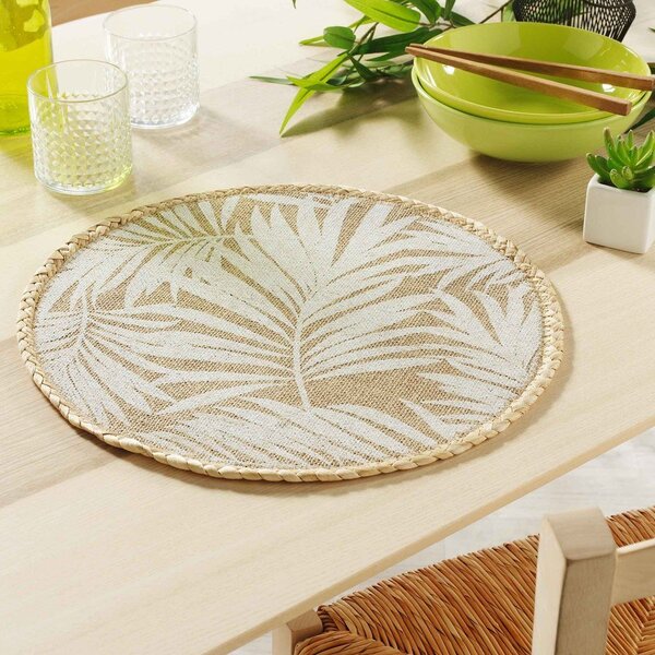 Prostírání z juty ø 38 cm Palam – douceur d'intérieur