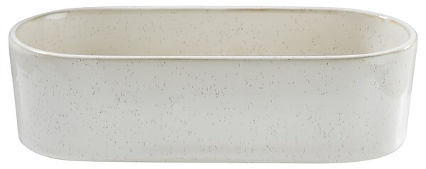 Adventní svícen 26 x 11 cm - bílá
