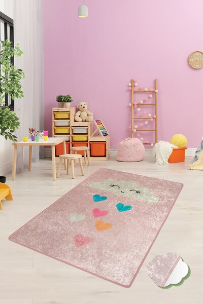 Conceptum Hypnose Kusový koberec Baby Cloud - Pink, Vícebarevná