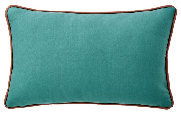 BOHEMIAN Polštář Indie 50 x 30 cm - tyrkysová