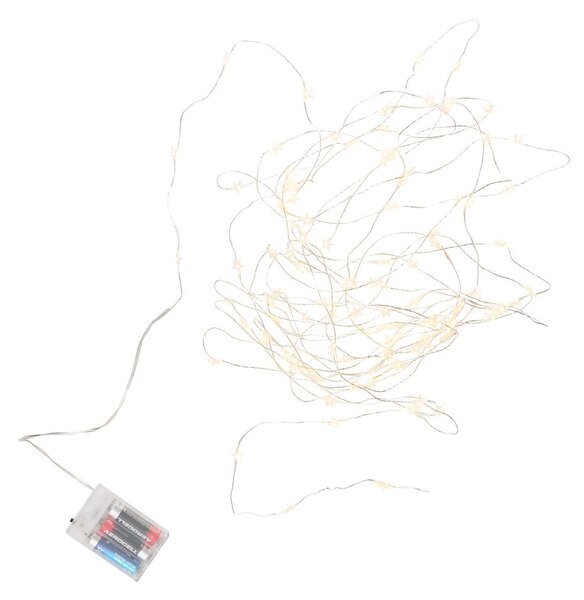 STAR LIGHTS LED Světelný řetěz drátěné hvězdy s USB 100 světel