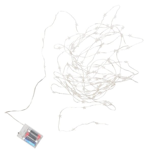 STAR LIGHTS LED Světelný řetěz drátěné hvězdy s USB 100 světel