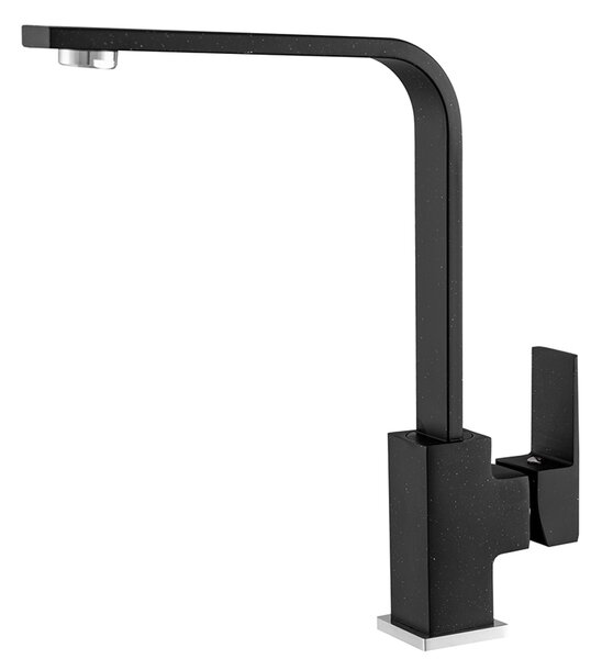Granitový dřez BIG DON + baterie NOOK ČERNÁ ŽULA 52 x 49 x 21cm