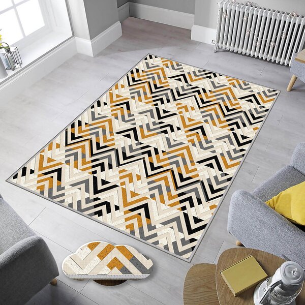 Conceptum Hypnose Kusový koberec EEXFAB879, Vícebarevná, 160 x 230 cm