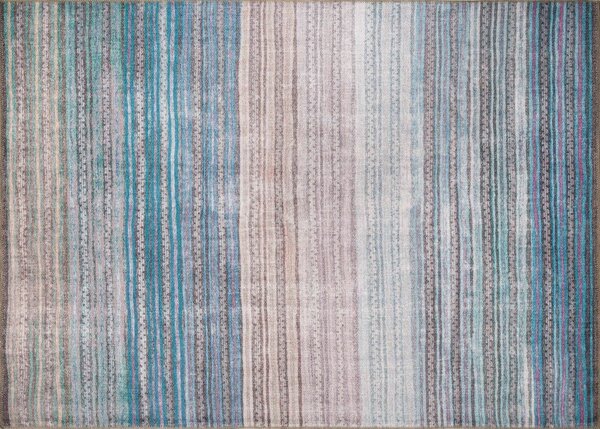 Conceptum Hypnose Kusový koberec Funk Chenille - Blue AL 120, Vícebarevná, 230 x 330 cm
