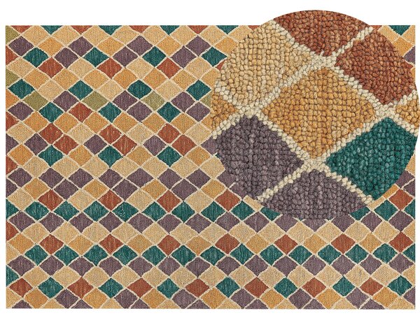 Vlněný koberec 160 x 230 cm vícebarevný KESKIN