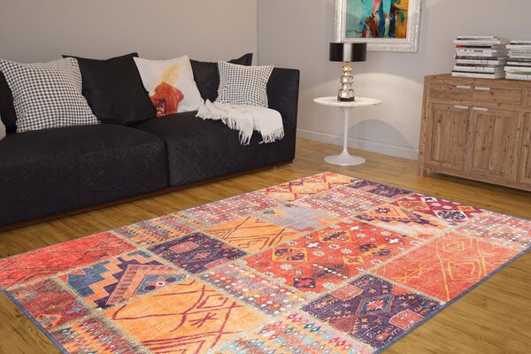 Conceptum Hypnose Kusový koberec Jazz Chenille AL 332, Vícebarevná, 140 x 190 cm