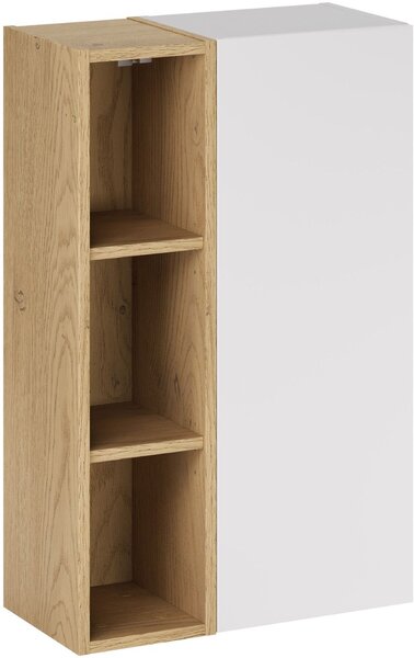 Sada skříňka Comad Aster White ASTER WHITE 80-30-1D, regál Comad Dalia Cashmere CREMONA UN 83-20-80