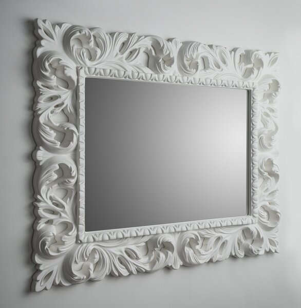 Zrcadlo ALCAMO bílá