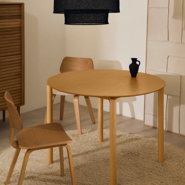 Dřevěný jídelní stůl Kave Home Indara 110 cm