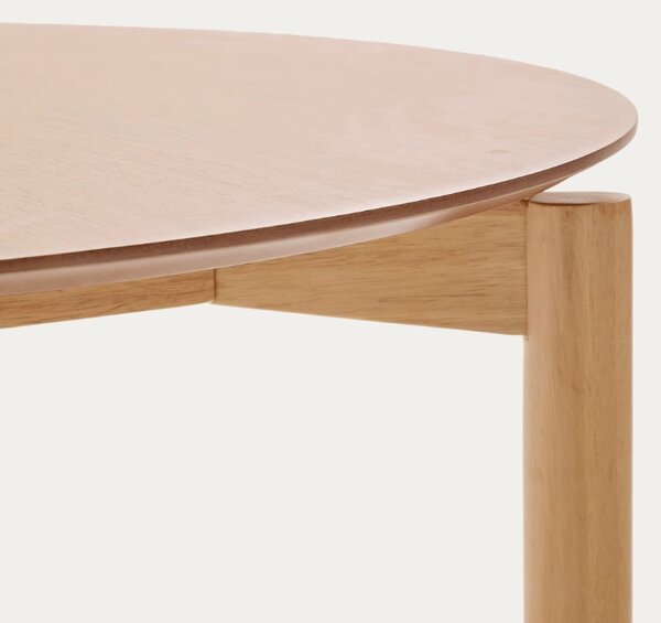 Dřevěný jídelní stůl Kave Home Indara 110 cm