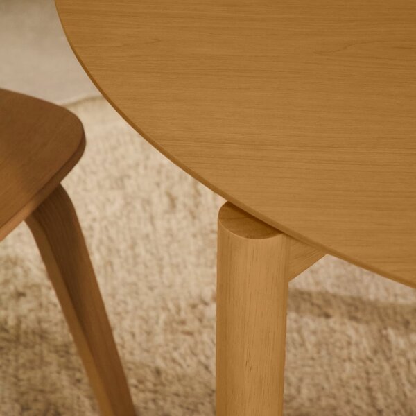 Dřevěný jídelní stůl Kave Home Indara 110 cm