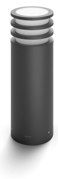 17402/93/P0 Hue White Lucca venkovní sloupkové LED svítidlo E27 1x9,5W 806lm 2700K IP44 antracit