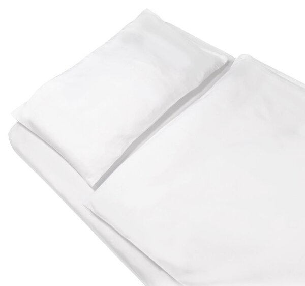 SkinPro Silver – dětské povlečení na přikrývku 100 × 135 cm bílá