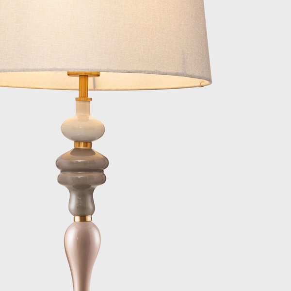 Béžová stolní lampa Nova Luce Damo