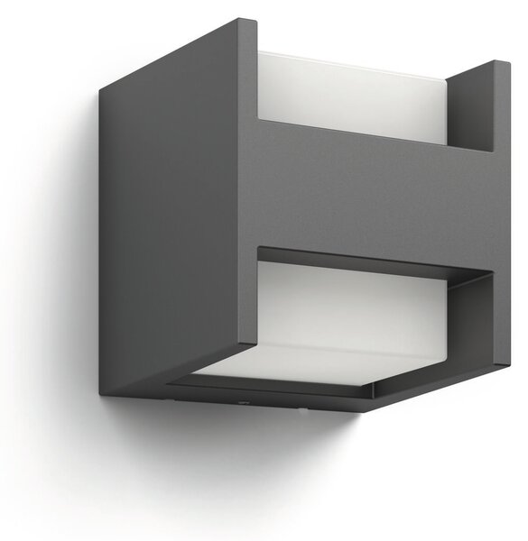 LED Venkovní nástěnné svítidlo Philips Arbour 2X4,5W, IP44