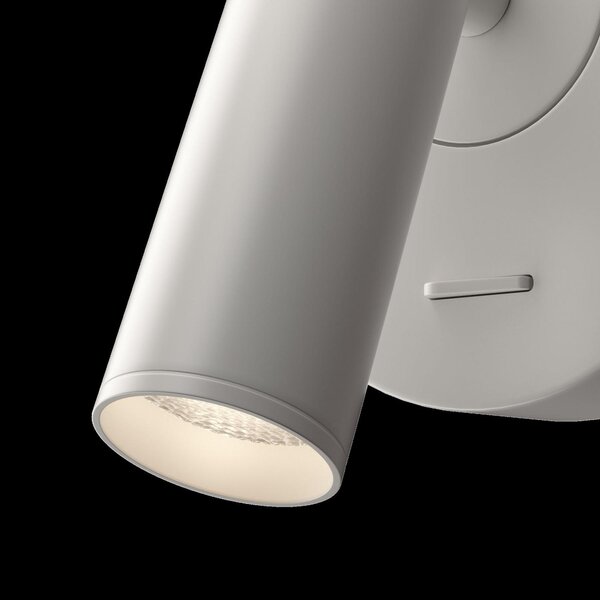 Maytoni Nástěnné LED svítidlo MIRAX 3W, v. 7 cm, CRI80 Barva: Černá
