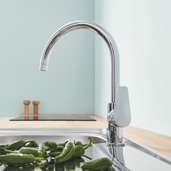 Grohe BauEdge kuchyňská baterie stojící StarLight Chrome 31367001