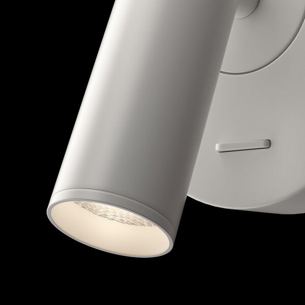 Maytoni Nástěnné LED svítidlo MIRAX 3W, v. 7 cm, CRI80 Barva: Černá