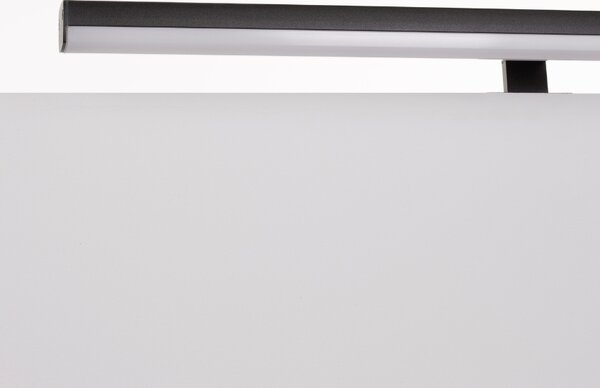 Černé kovové nástěnné LED světlo Nova Luce Glim 63 cm