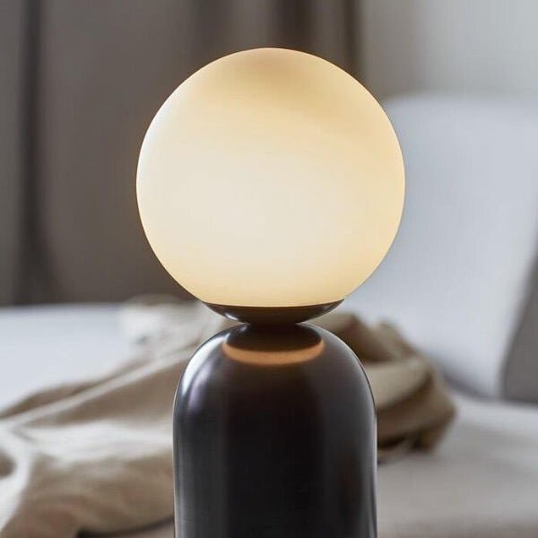 Nordlux Notti stolní lampa 1x40 W bílá-černá 2011035003