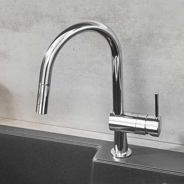 Grohe Minta kuchyňská baterie stojící StarLight Chrome 32321002
