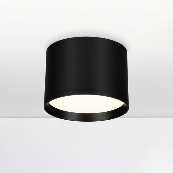 Černé kovové bodové LED světlo Nova Luce Ziaza 12 cm