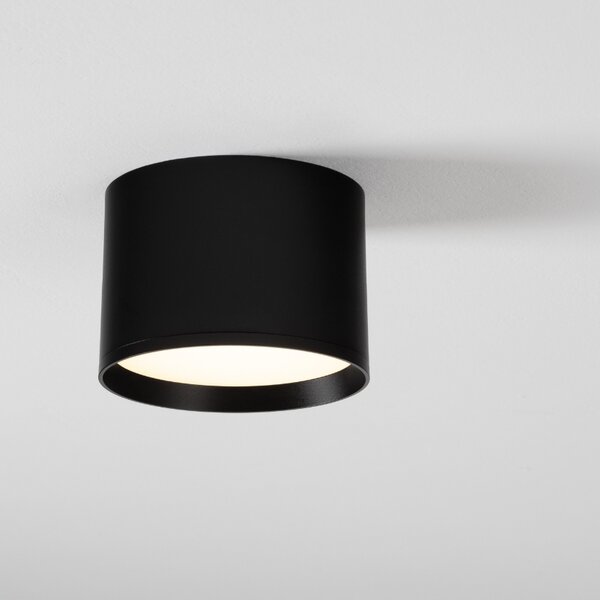 Černé kovové bodové LED světlo Nova Luce Ziaza 12 cm