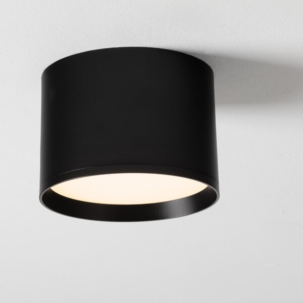 Černé kovové bodové LED světlo Nova Luce Ziaza 12 cm
