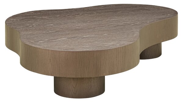 -25 % Dny MOMENTI– Richmond Set dubových konferenčních stolků Bogor 142,4x103/60 cm