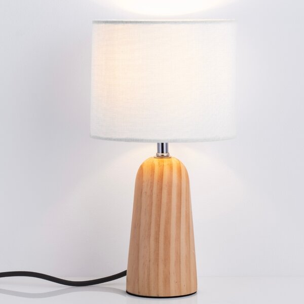 Bílá stolní lampa Nova Luce Oby