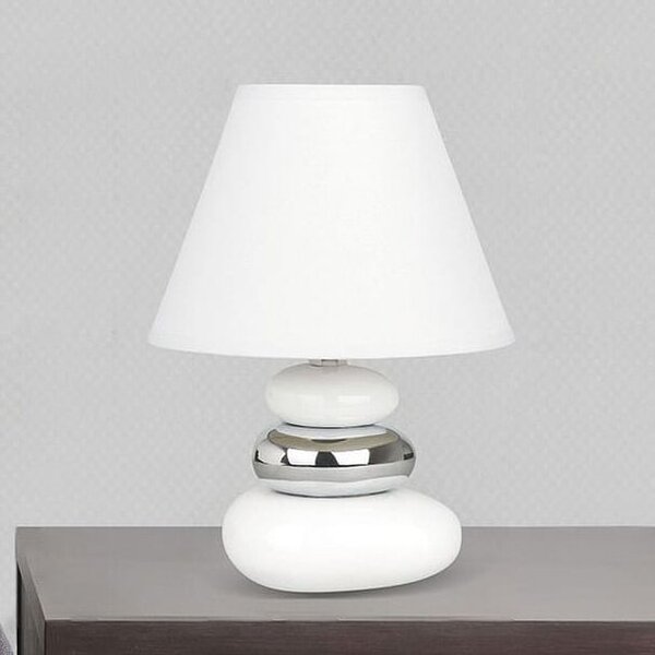 Rabalux Salem stolní lampa 1x40 W bílá 4949