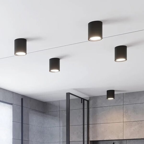 Nordlux Landon stropní světlo 1x6.5 W černá 2110670103