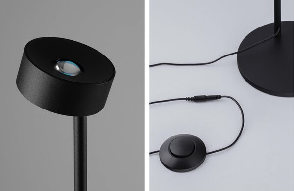-25 % Dny MOMENTI– Černá kovová stojací LED lampa Nova Luce Irida 121 cm