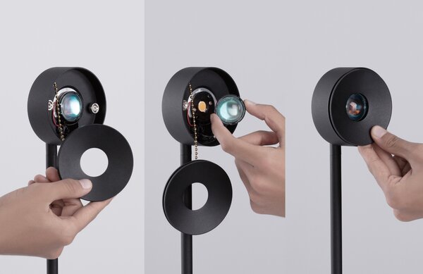 -25 % Dny MOMENTI– Černá kovová stojací LED lampa Nova Luce Irida 121 cm