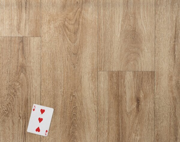 Tarkett, PVC podlaha - lino Duplex 1797, na míru, šíře 2m,3m,4m, hnědá, filc, chodba / předsíň