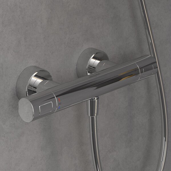Villeroy & Boch Universal Taps & Fittings sprchová baterie nastěnná s termostatem chrom TVS00001700061