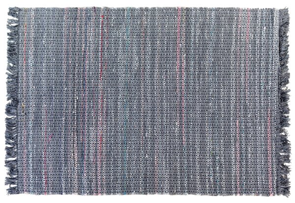 Koberec BESNI Šedá 140 x 200 cm Bavlna