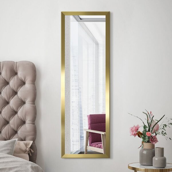 Styler Cannes zrcadlo 47x127 cm obdélníkový zlatá LU-12275