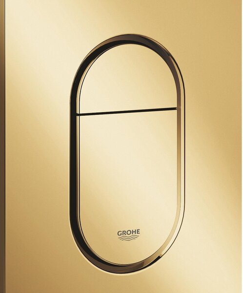 Grohe Arena Cosmopolitan S splachovací tlačítko pro WC zlatá 37624GL0