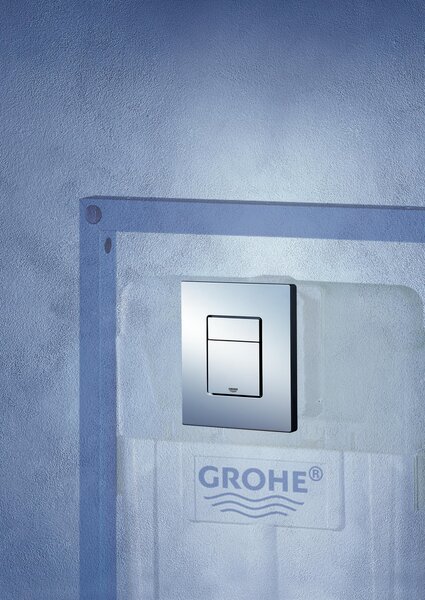 Grohe Skate splachovací tlačítko pro WC lesklý chrom 38732000