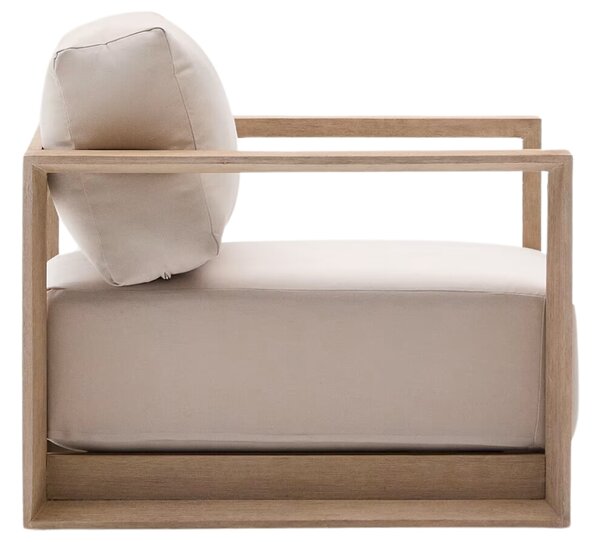 Béžové zahradní křeslo Kave Home Ambra