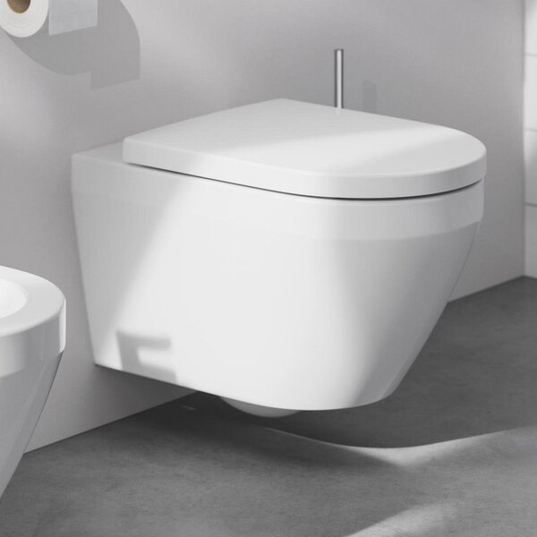 Grohe Euro Ceramic záchodové prkénko s pomalým sklápěním bílá 102501SH00