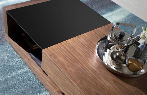 -25 % Dny MOMENTI– Ořechový konferenční stolek Angel Cerdá No. 2061, 130 x 70 cm