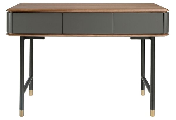 -25 % Dny MOMENTI– Šedý lakovaný toaletní stolek Angel Cerdá No. 7171, 120 x 50 cm